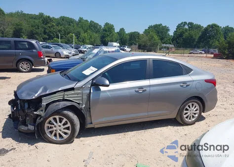 2022 Hyundai Accent Sel from USA, damaged, VIN 3KPC24A6XNE176053